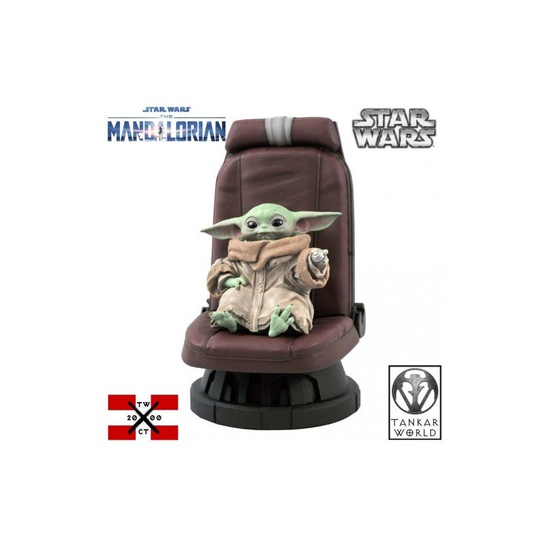 Estatua Grogo de Mandalorian