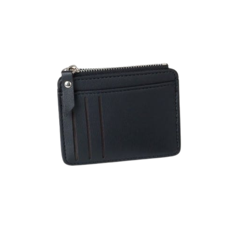 Monedero tarjetero negro
