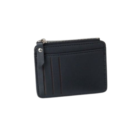Monedero tarjetero negro