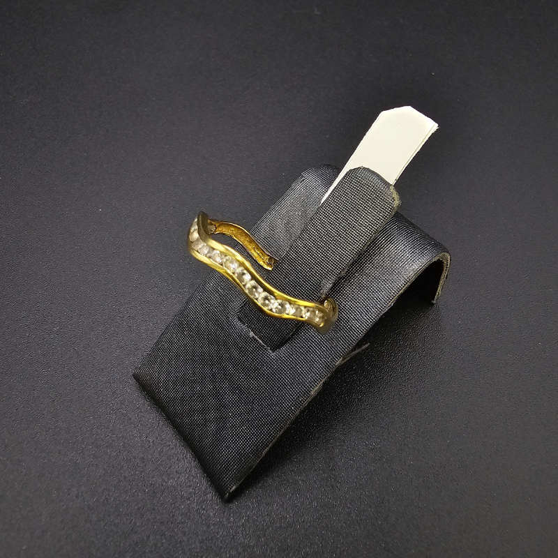 Sortija circonita oro 18K