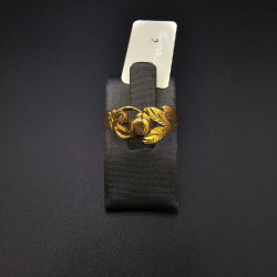 Sortija flor oro 18K
