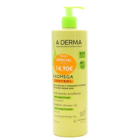 A-Derma Exomega Control Aceite Limpiador Emoliente