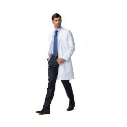 Bata sanitaria unisex de manga larga