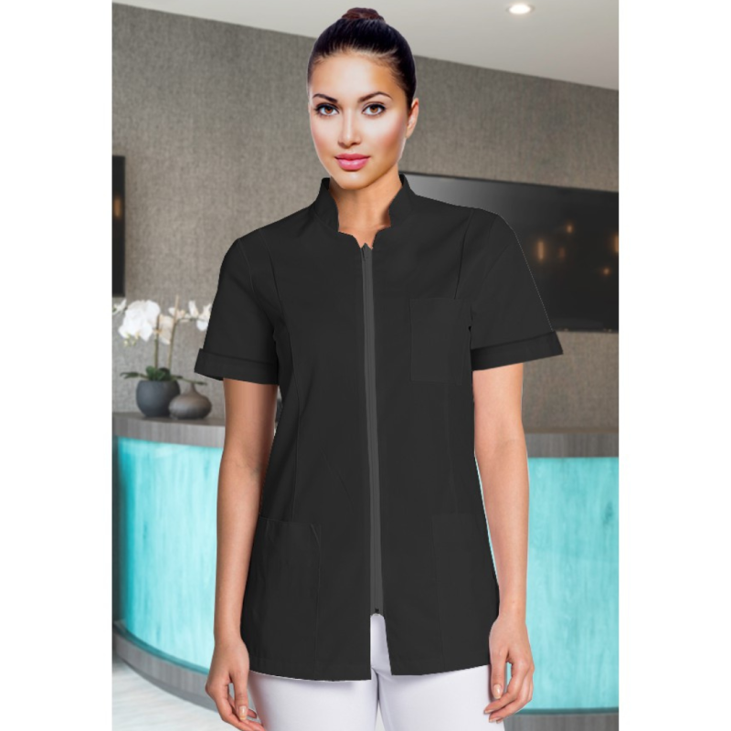 Chaqueta de mujer con cremallera, serie Spa.