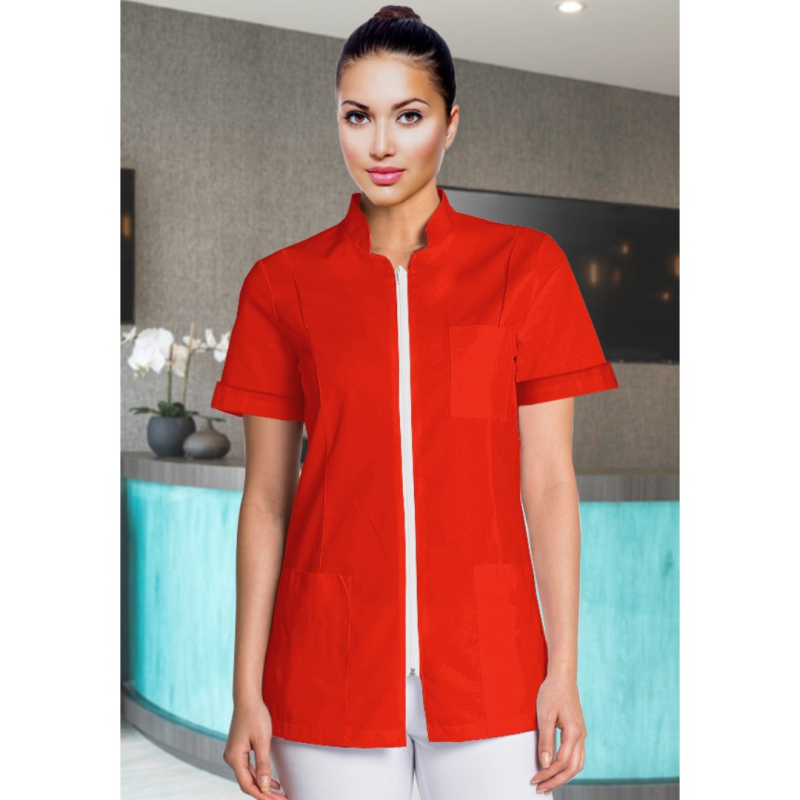 Chaqueta de mujer con cremallera, serie Spa.