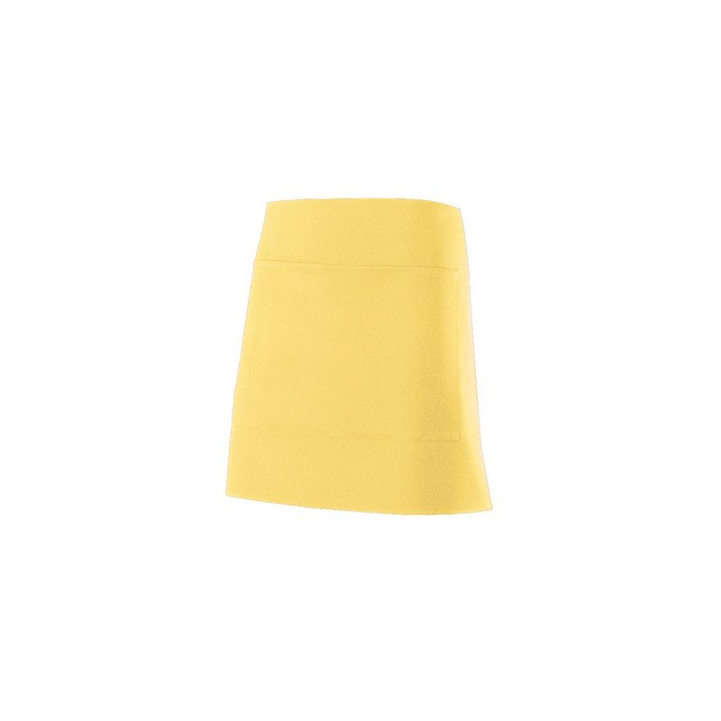 Delantal corto con bolsillo