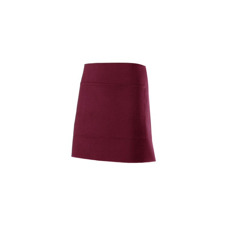 Delantal corto con bolsillo