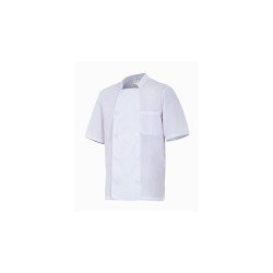 Chaqueta de cocina unisex de manga corta