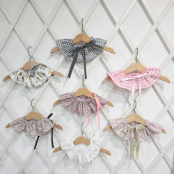 Cuellos decorativos de tela