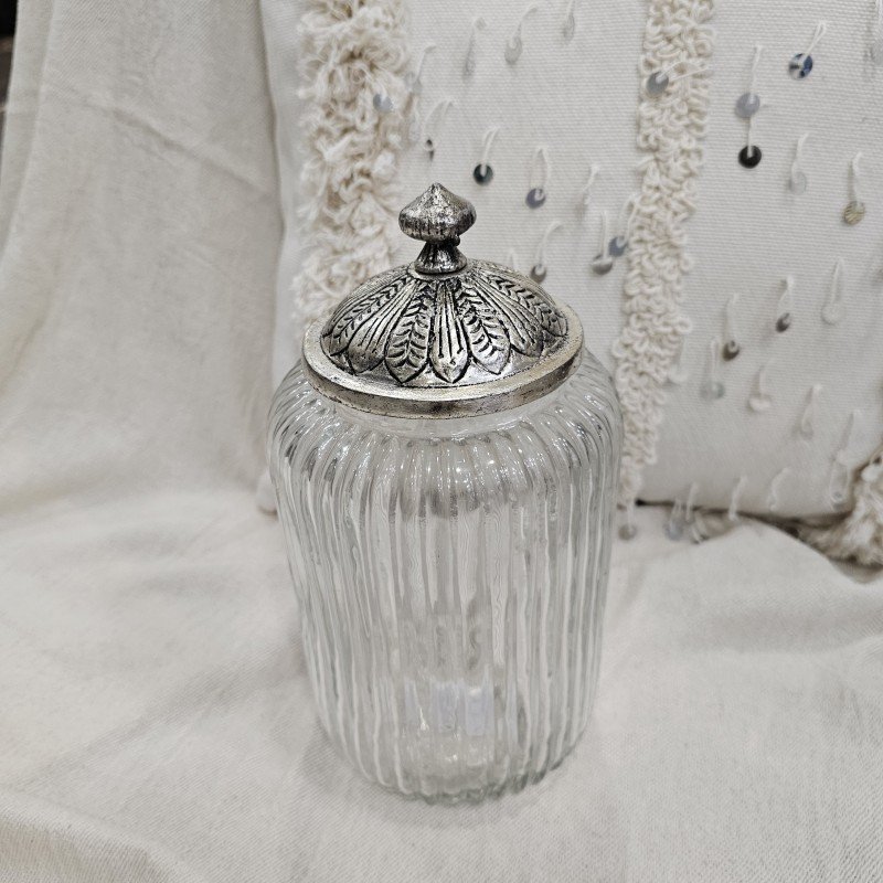 Bombonera de cristal