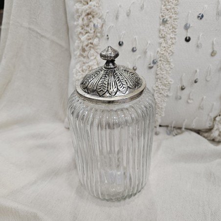 Bombonera de cristal